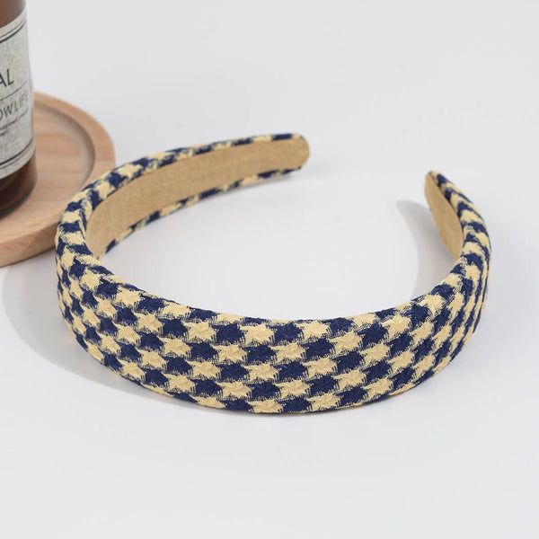 TheDivaSoap - Vintage Houndstooth Headband: Coffee