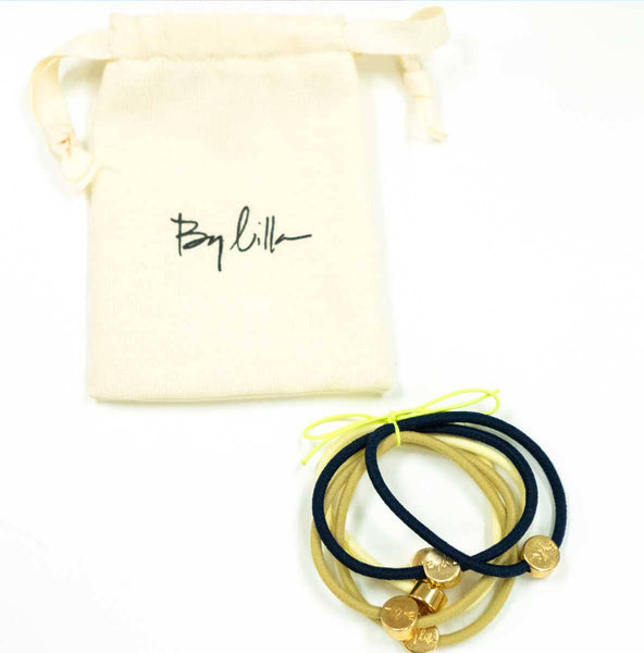 By Lilla - Bracelet/Hairties- Assorted Active/ Sports Collection: Score