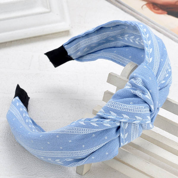 ACCITY - KNOT DECOR HEADBAND_CWAHA0224: GREY / (OS) 2