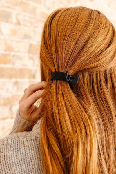 Shop ANDi - Ponytail Claw Clip: Brown / Dot