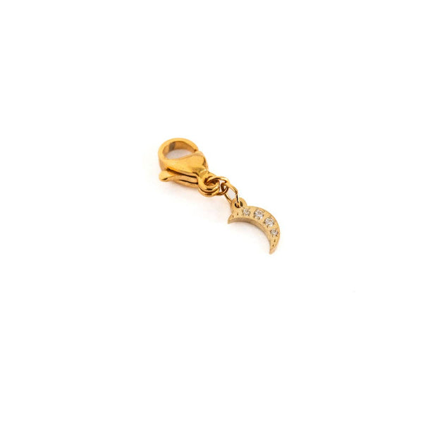 Pretty Simple - Chanelle Custom Charm Necklace Charms - WATERPROOF: Gold Carabiner