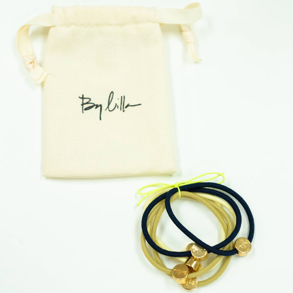 By Lilla - Bracelet/Hairties- Assorted Active/ Sports Collection: Score