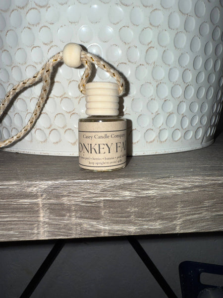 Casey Candle Company - Car Fresheners/Car Jar: Vanilla Pumpkin Swirl- Vanilla Pumpkin Marshmallow(type)