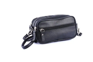 Roma Leathers, Inc. - 3068A BK mini crossbody