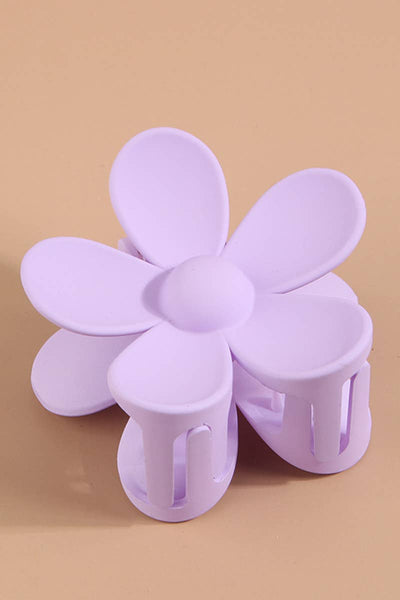 ACCITY - MATTE CUTE FLOWER HAIR CLAW CLIP_CWAHA0089: PINK / (OS) 5