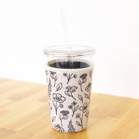 Elyse Breanne Design - Pressed Floral Drink Sleeve: Large