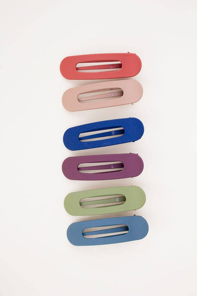 Shop ANDi - Flat Matte Claw Clip: Teak