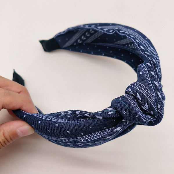 ACCITY - KNOT DECOR HEADBAND_CWAHA0224: GREY / (OS) 2