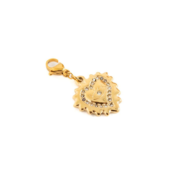 Pretty Simple - Chanelle Custom Charm Necklace Charms - WATERPROOF: Gold Carabiner