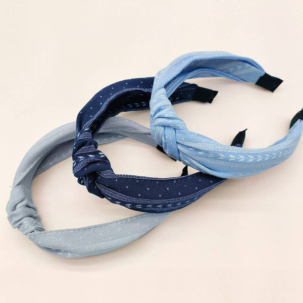 ACCITY - KNOT DECOR HEADBAND_CWAHA0224: GREY / (OS) 2