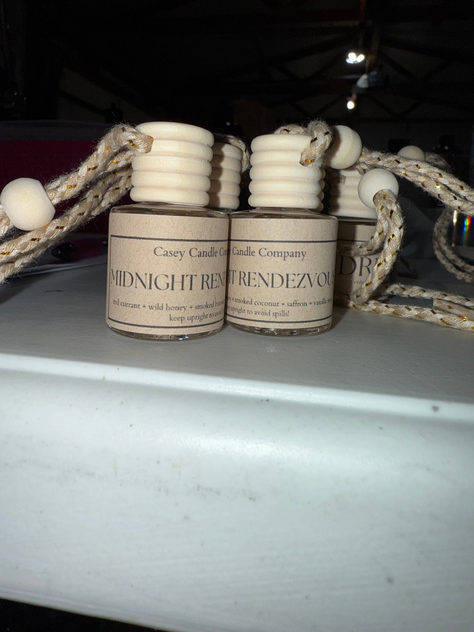 Casey Candle Company - Car Fresheners/Car Jar: Autumn Brunch- Pumpkin Pecan Waffles(type)