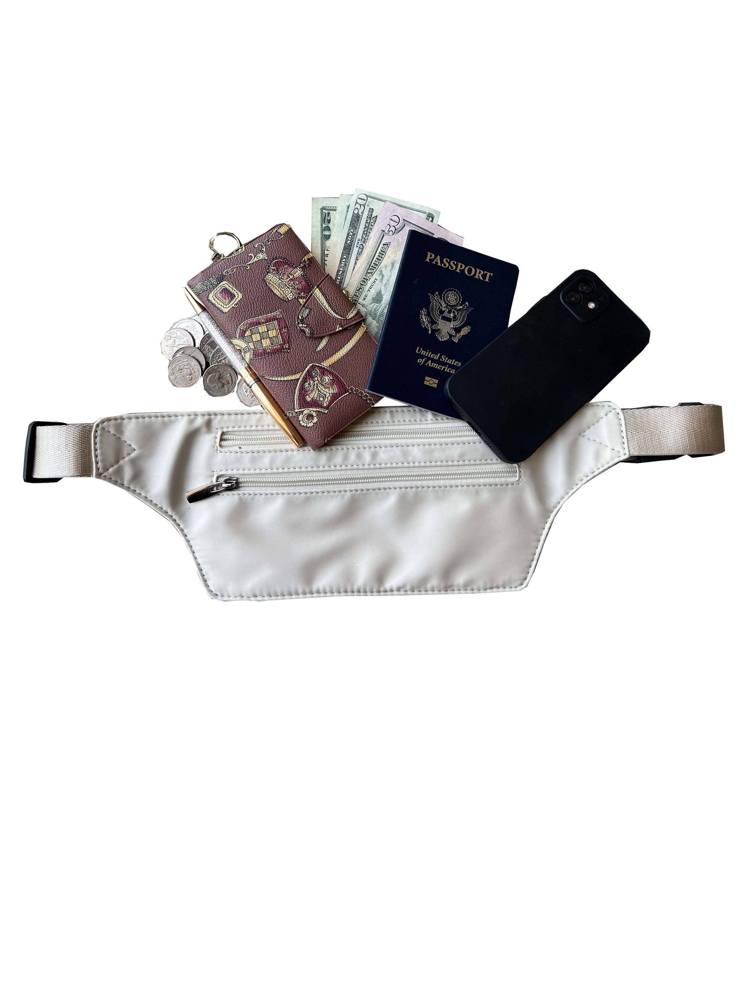 Roma Leathers, Inc. - 6093 Nylon money belt special price $1.50