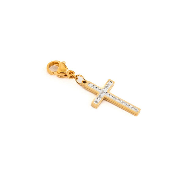 Pretty Simple - Chanelle Custom Charm Necklace Charms - WATERPROOF: Gold Carabiner