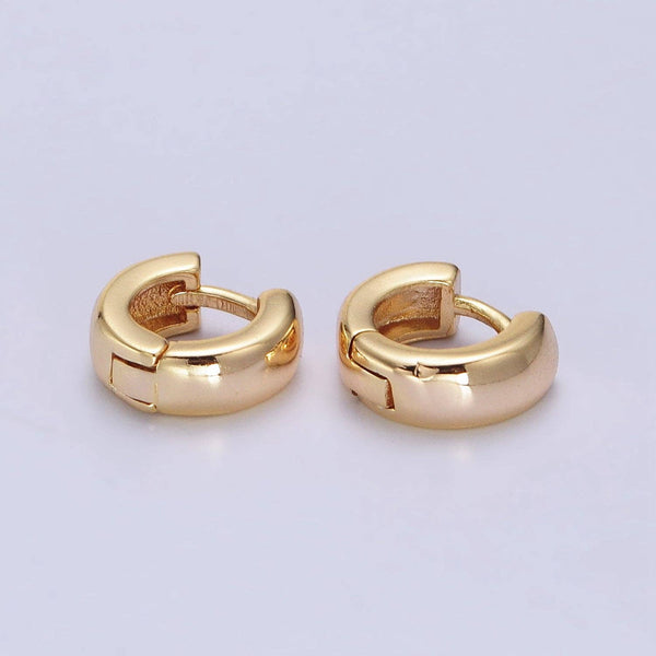 Aim Eternal - Mini 10mm Classic Cartilage Huggie Earrings in Gold & Silver | AB073 AB074: Silver