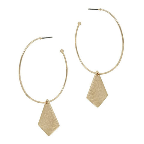 Epp and Co - Gold Diamond Hoop