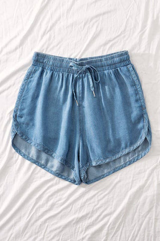 Urban Daizy - TENCEL DRAW STRING SHORTS