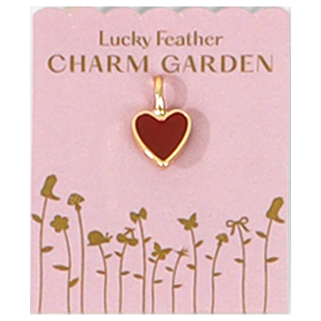Lucky Feather - Charm Garden - Heart Charm - Gold