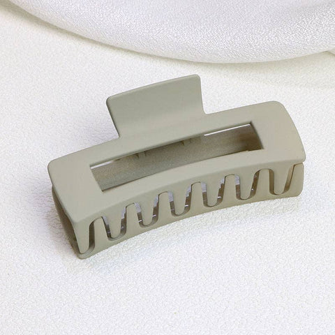 heartsolo - Simple Frosted Square Hair Clip