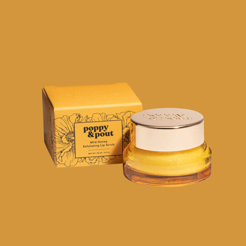 Poppy & Pout - Lip Scrub, Wild Honey