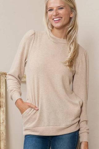 Vanilla Monkey - Solid Long Sleeve Top