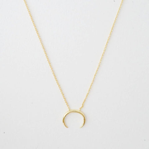 Honeycat Jewelry - Crescent Horn Necklace