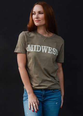 Midwest Tee - Olive