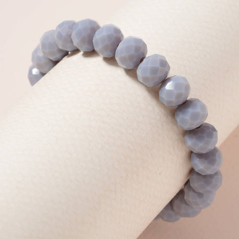 Avenue Zoe - Glass Beaded Stretch Bracelet