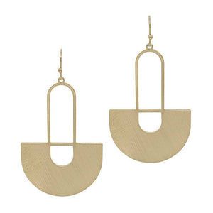 Epp and Co - Modern Gold Half Moon Drop