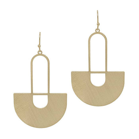 Epp and Co - Modern Gold Half Moon Drop