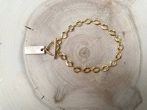 Cecelia Designs Jewelry - Toggle Clasp Chain Bracelet