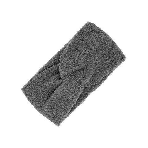 Madeline Love - Ensley Fluffy Solid Sherpa Fleece Earmuff Sherpa Fleece Headband Ear Warmer