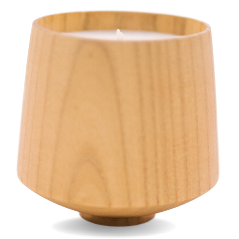 River Birch Candles - 7.5oz Light Wooden Jar - Soy Candle Private Label -Brandless