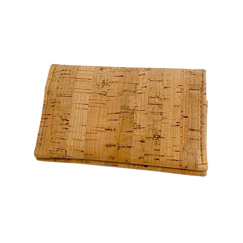 Small Bifold Cork Wallet | Rustic Cork