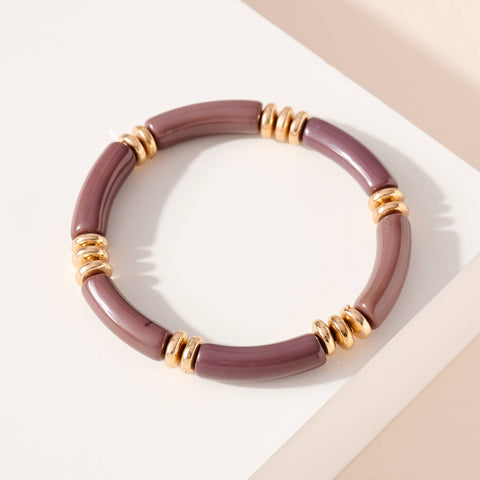Avenue Zoe - Long Bead Bangle Bracelet