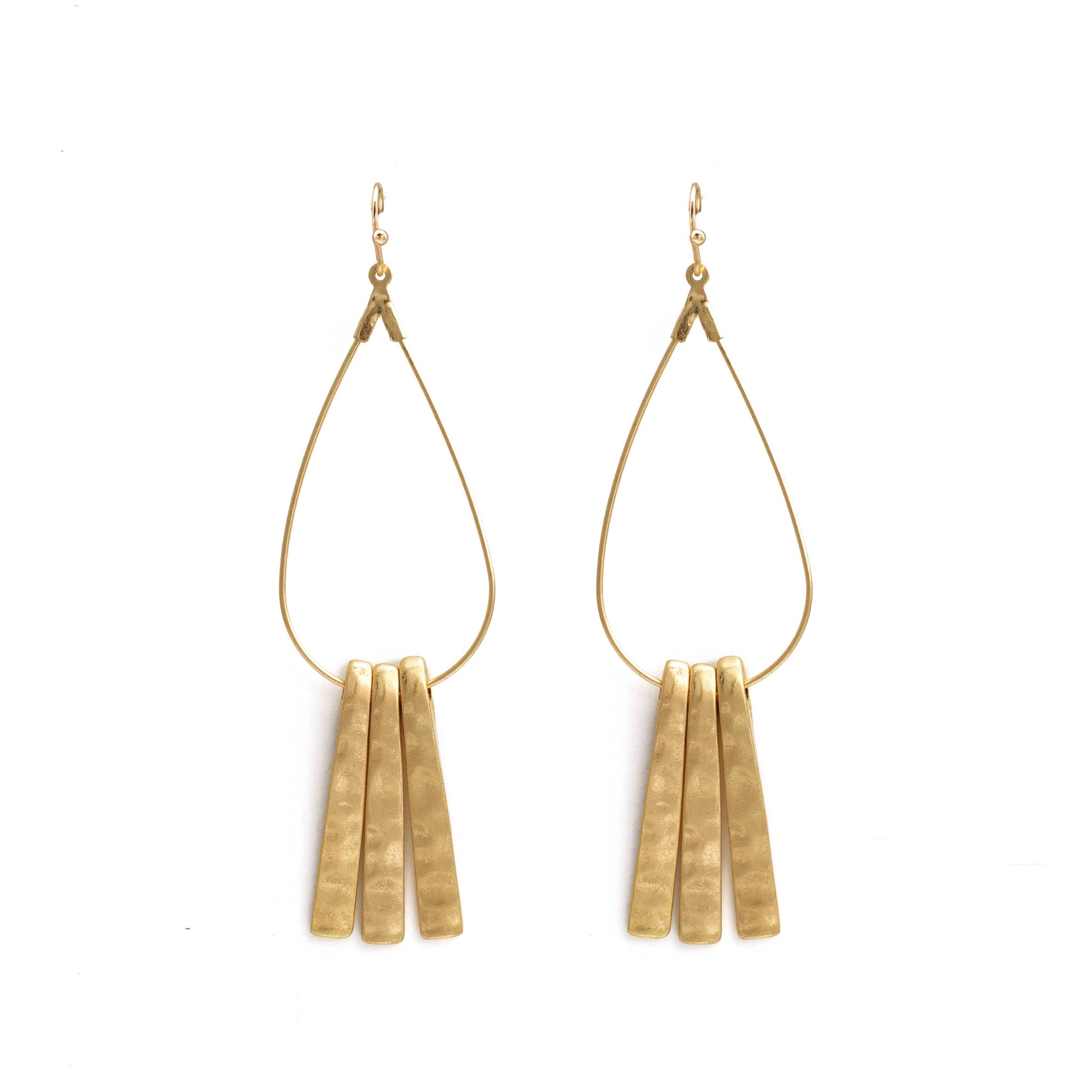 E2200-Gold Earrings