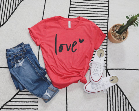 Humm & Willow - Valentine's Shirt - Valentines Shirt - Love Shirt