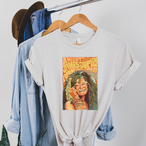 Janis Retro Graphic Tee: L