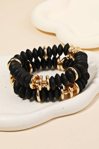 Anarchy Street - Disc Beaded Bracelet Set