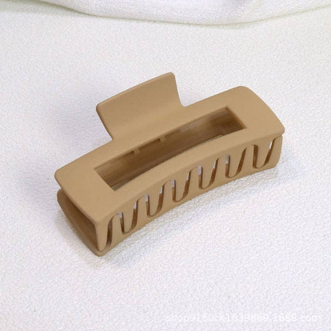 heartsolo - Simple Frosted Square Hair Clip