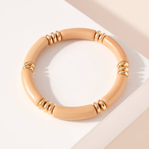 Avenue Zoe - Long Bead Bangle Bracelet