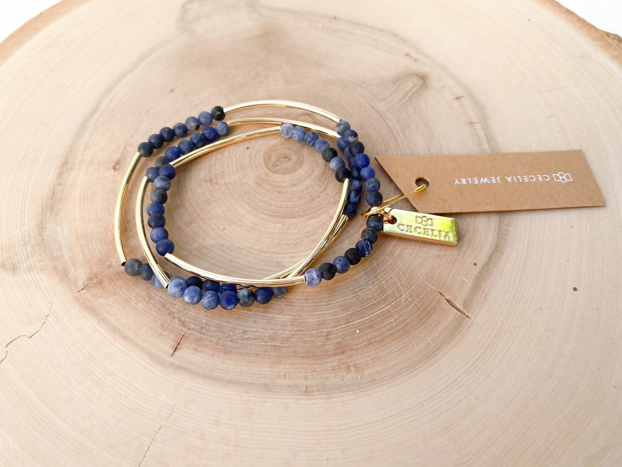 Cecelia Designs Jewelry - Gemstone Triple Wrap Bracelets